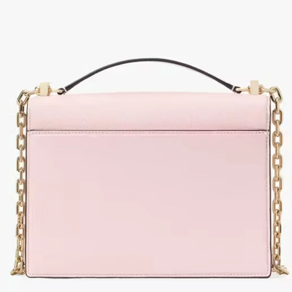 Kate Spade ♠️ NY Deco Chain Shoulder Bag In Pastry Pink NWT